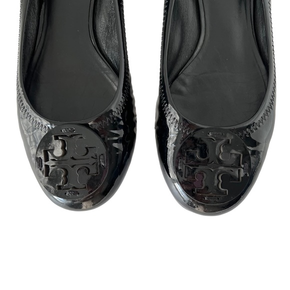 Tory Burch Reva Black Patent Flat | 8.5 - Picture 3 of 13
